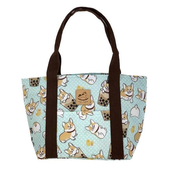 Uma Hana Handbags - Waterproof Corgi Dumpling Tote Shoulder Bag Purse
